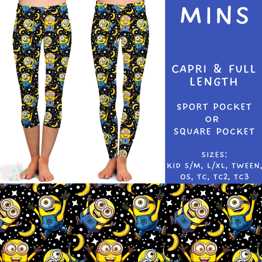 Preorder Custom Styles - Mins - Closes 3 Mar - ETA late May 2025 Leggings