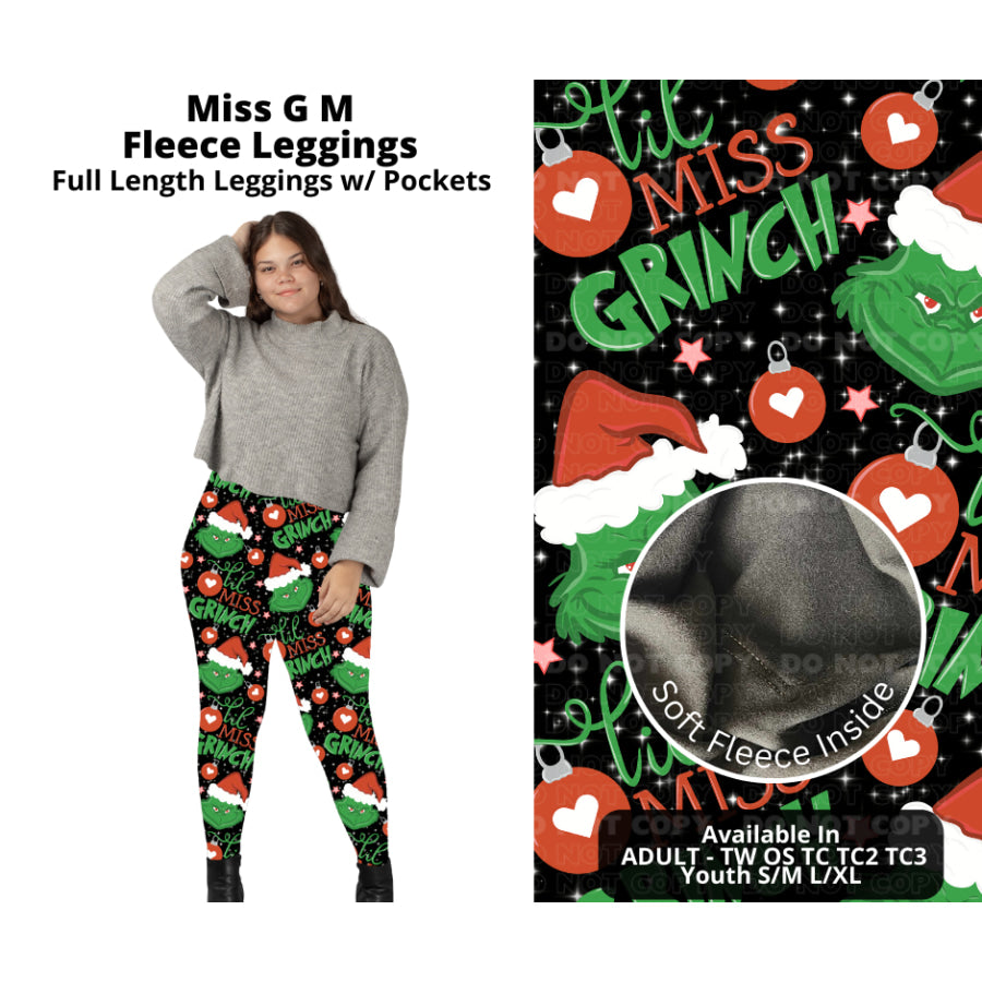 PREORDER Custom Styles - Miss G M - Closes 7 Oct - ETA late Dec 2024 Leggings