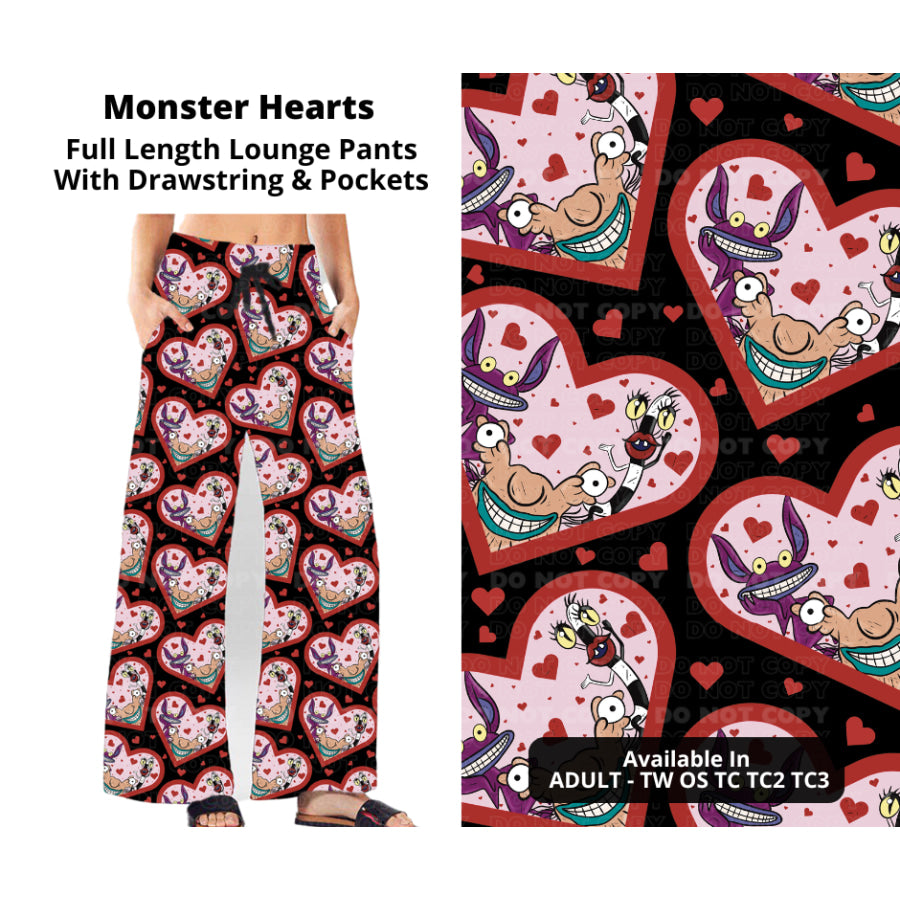 PREORDER Custom Styles - Monster Hearts - Closes 28 Nov - ETA late Feb 2025 Leggings