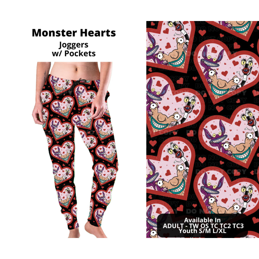 PREORDER Custom Styles - Monster Hearts - Closes 28 Nov - ETA late Feb 2025 Leggings