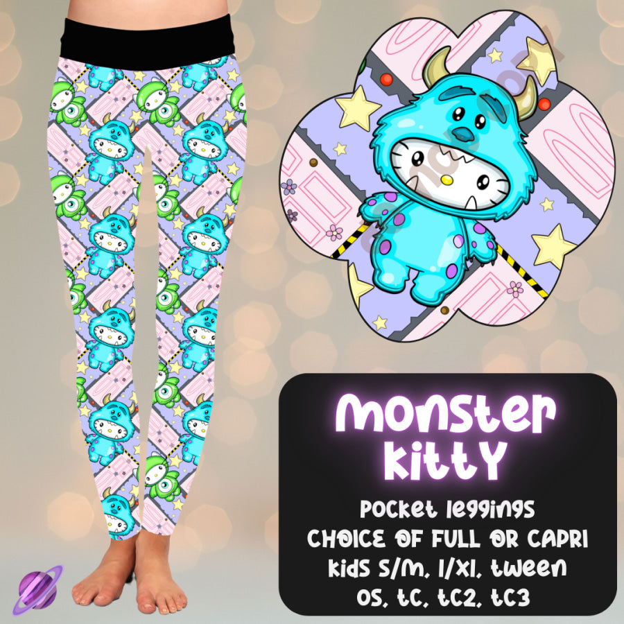 Preorder Custom Styles - Monster Kitty - Closes 17 Nov - ETA mid Feb 2025 Streetwear