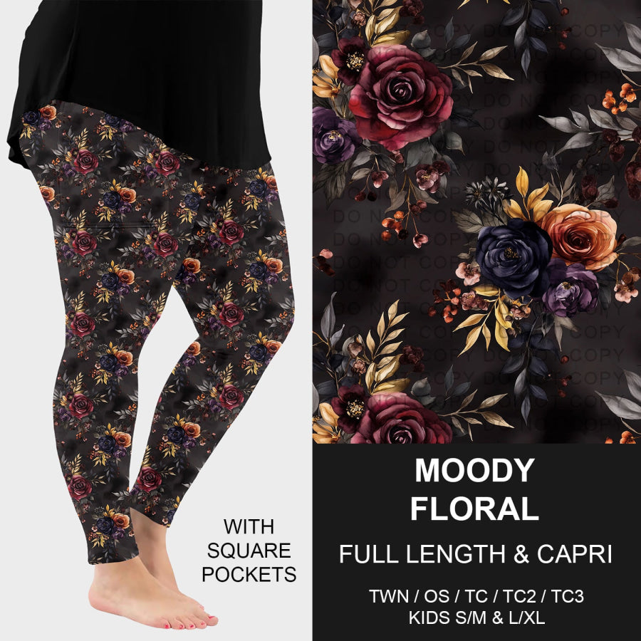 Preorder Custom Styles - Moody Floral - Closes 25 Nov - ETA late Feb 2026 Loungewear