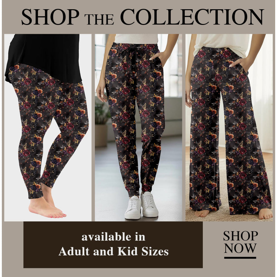 Preorder Custom Styles - Moody Floral - Closes 25 Nov - ETA late Feb 2026 Loungewear