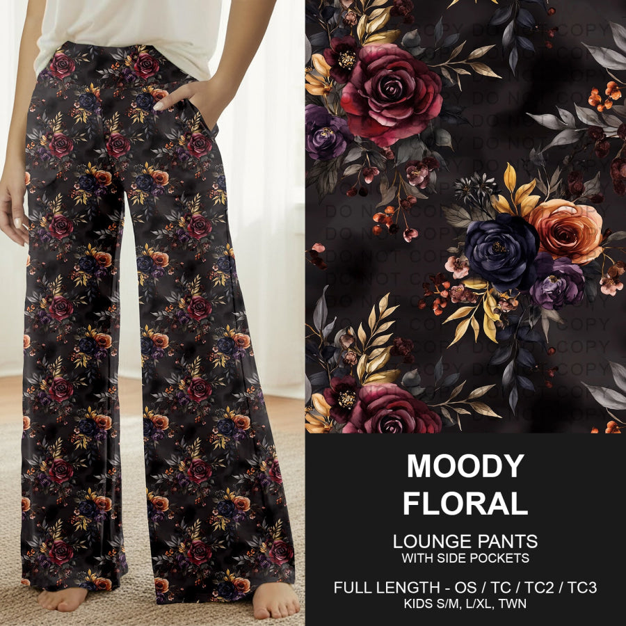 Preorder Custom Styles - Moody Floral - Closes 25 Nov - ETA late Feb 2026 Loungewear