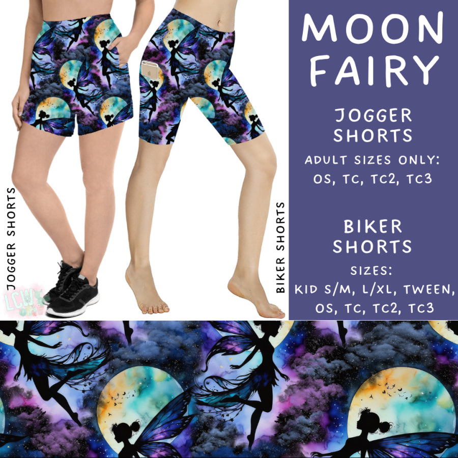 Preorder Custom Styles - Moon Fairy - Closes 29 May - ETA late Aug 2025 Leggings