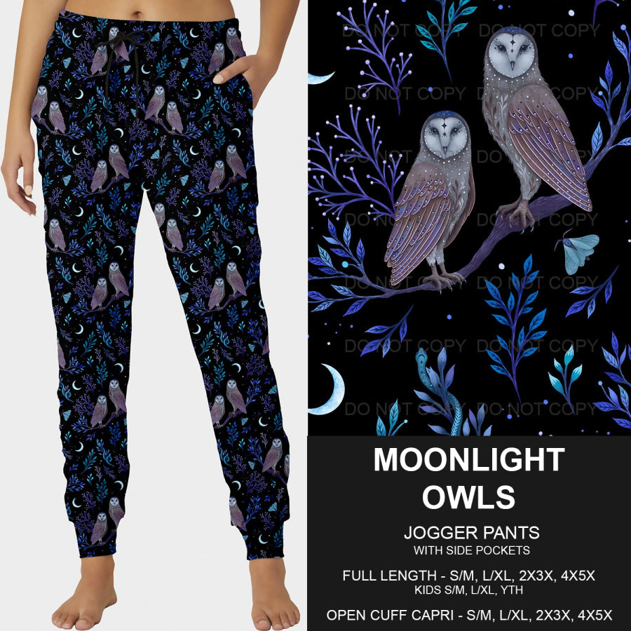 PREORDER Custom Styles - Moonlight Owls - Closes 21 Jan - ETA late Apr 2025 Loungewear