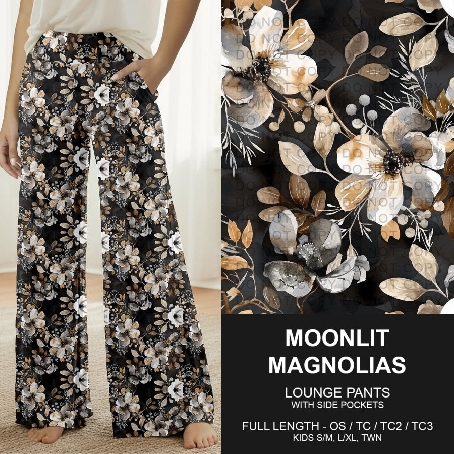 Preorder Custom Styles - Moonlit Magnolias - Closes 11 Nov - ETA mid Feb 2026 Loungewear
