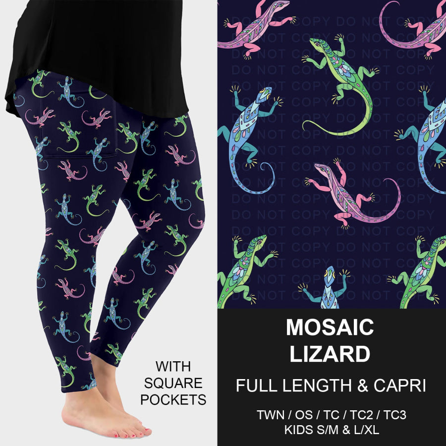 Preorder Custom Styles - Mosaic Lizard - Closes 25 Nov - ETA late Feb 2026 Loungewear