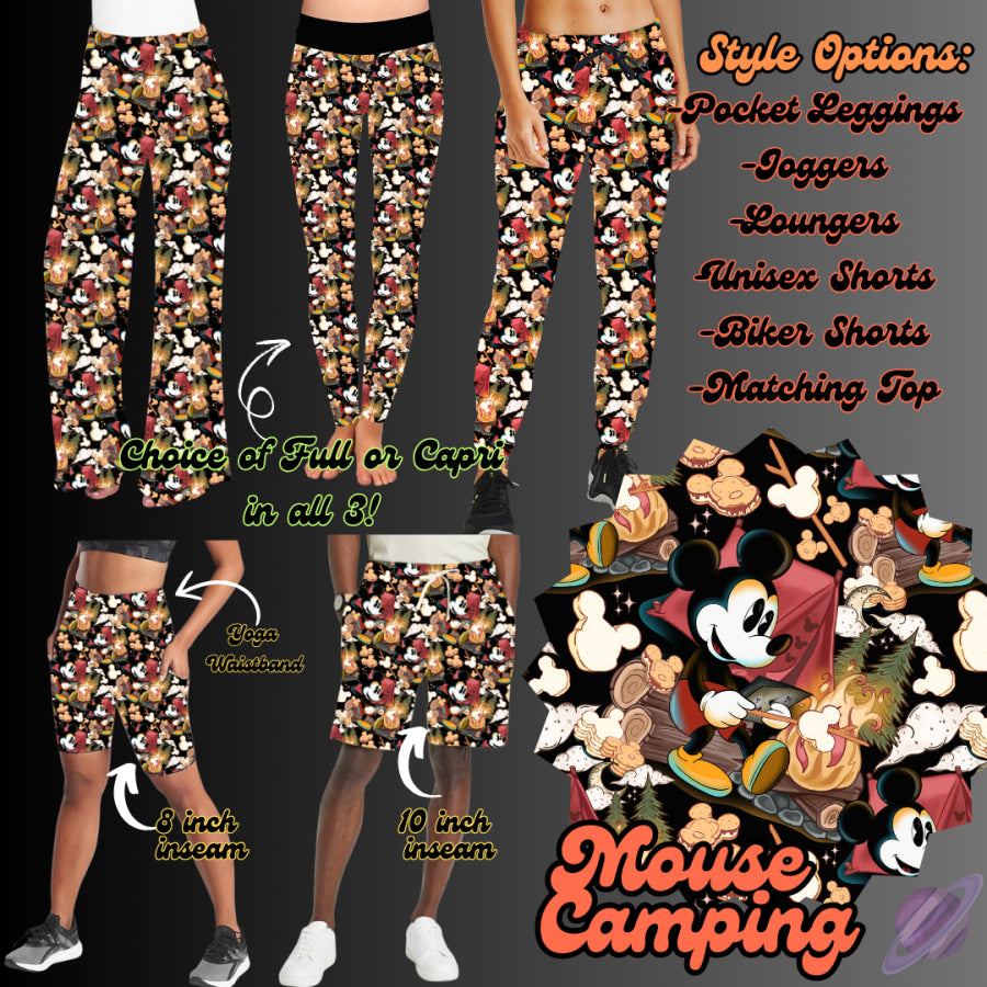 Preorder Custom Styles - Mouse Camping - Closes 19 Jul - ETA late Oct 2025 Streetwear