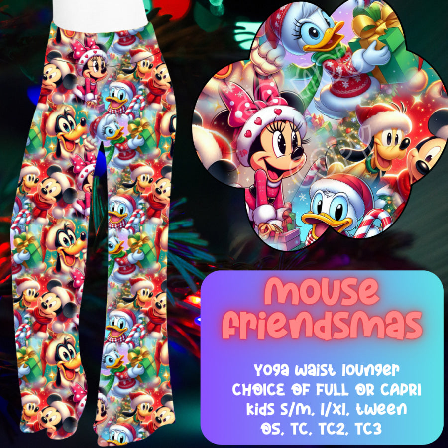 PREORDER Custom Styles - Mouse Friendsmas - Closes 1 Oct - ETA late Dec 2024 Leggings