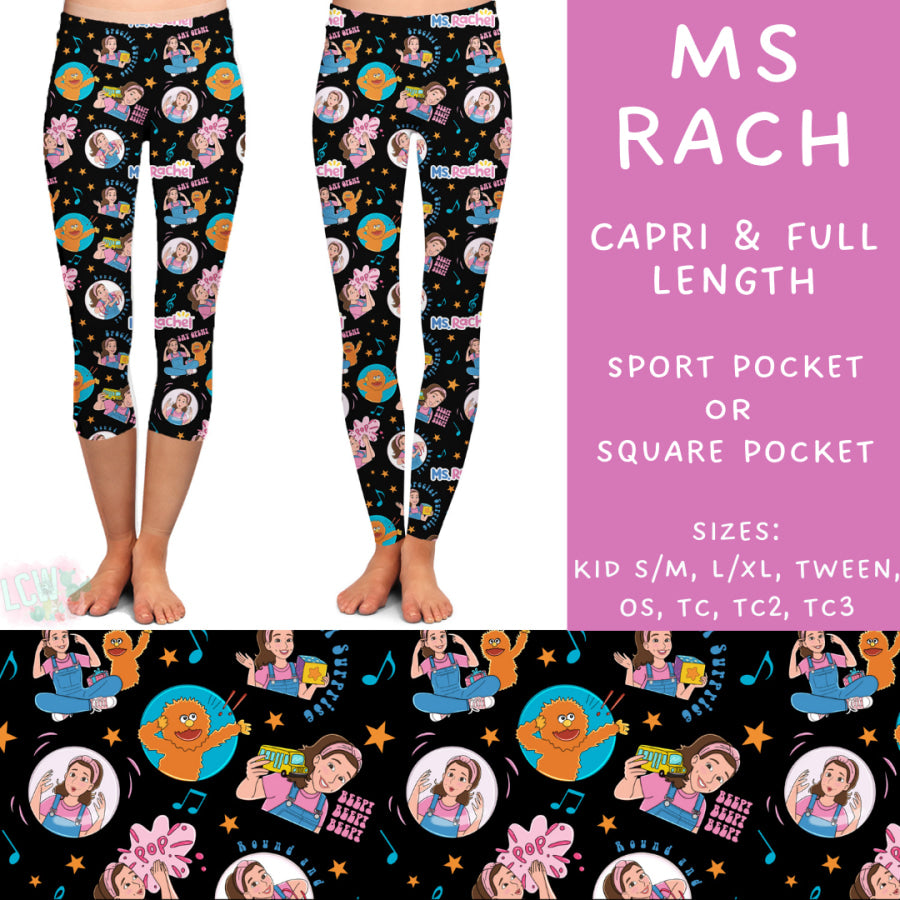 Preorder Custom Styles - Ms Rach - Closes 3 Mar - ETA late May 2025 Leggings