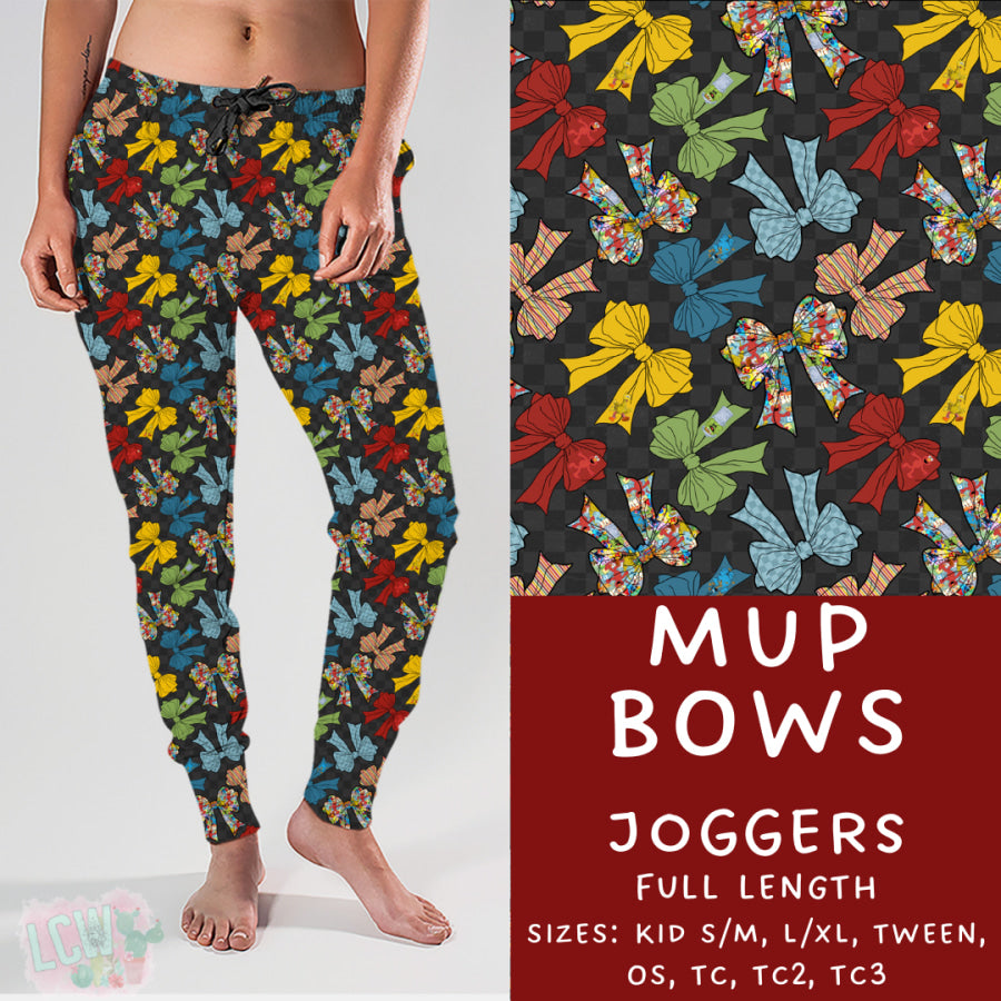 Preorder Custom Styles - Mup Bows - Closes 3 Mar - ETA late May 2025 Leggings