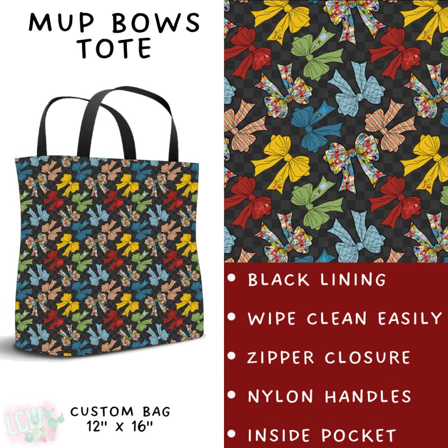 Preorder Custom Styles - Mup Bows - Closes 3 Mar - ETA late May 2025 Leggings