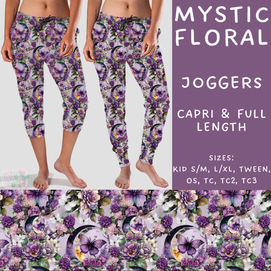 Preorder Custom Styles - Mystic Floral - Closes 6 Dec - ETA late Feb 2025 Leggings