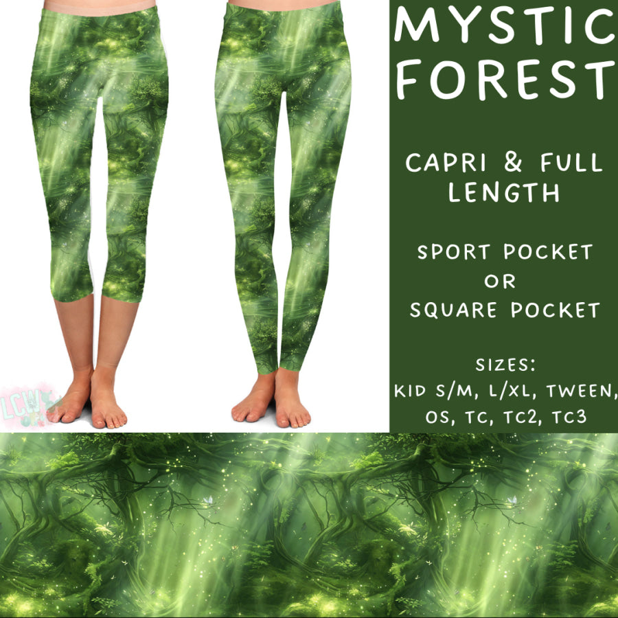 Preorder Custom Styles - Mystic Forest - Closes 24 Feb - ETA mid May 2025 Leggings