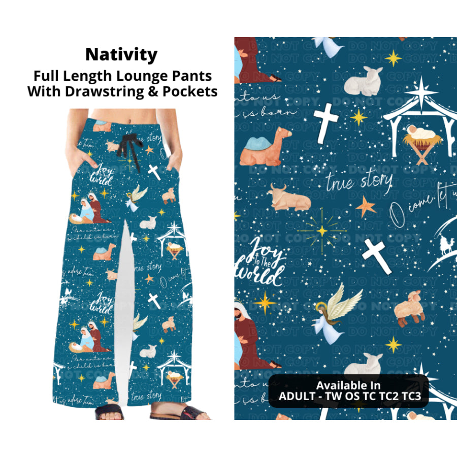 PREORDER Custom Styles - Nativity - Closes 7 Oct - ETA late Dec 2024 Leggings