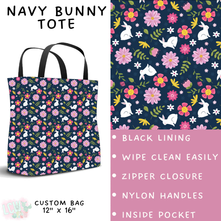 Preorder Custom Styles - Navy Bunny - Closes 17 Feb - ETA late Apr 2025 Leggings