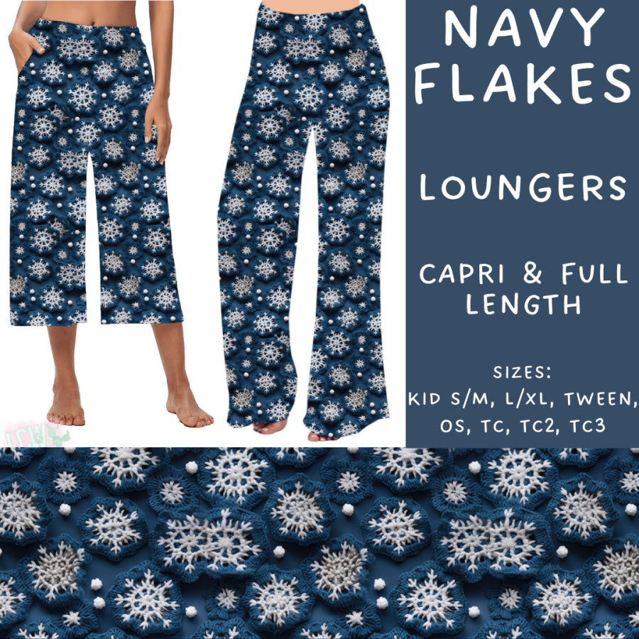 Preorder Custom Styles - Navy Flakes - Closes 22 Nov - ETA early Feb 2025 Leggings