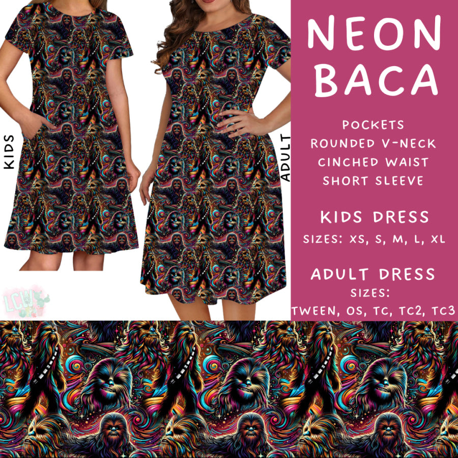 Preorder Custom Styles - Neon Baca - Closes 27 Jan - ETA late Apr 2025 Leggings