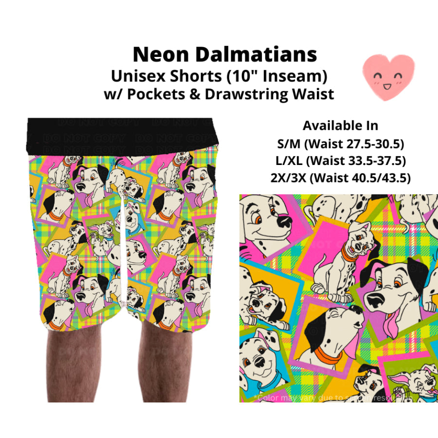 Preorder Custom Styles - Neon Dalmatians - Closes 3 Mar - ETA mid Jun 2025 Leggings