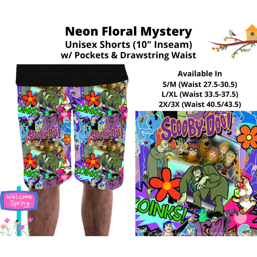 PREORDER Custom Styles - Neon Floral Mystery - Closes 22 Jan - ETA late Apr 2025 Leggings