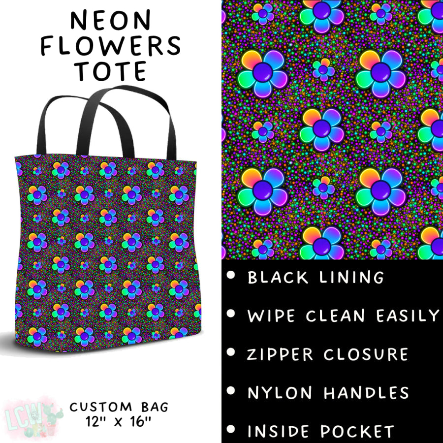 Preorder Custom Styles Neon Flowers Closes 4 Sep ETA late Nov 2025 Leggings