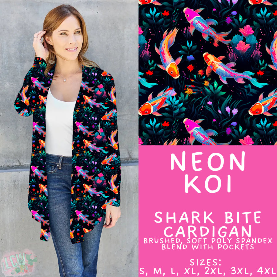 Preorder Custom Styles - Neon Koi - Closes 29 Sep - ETA late Dec 2025 Leggings