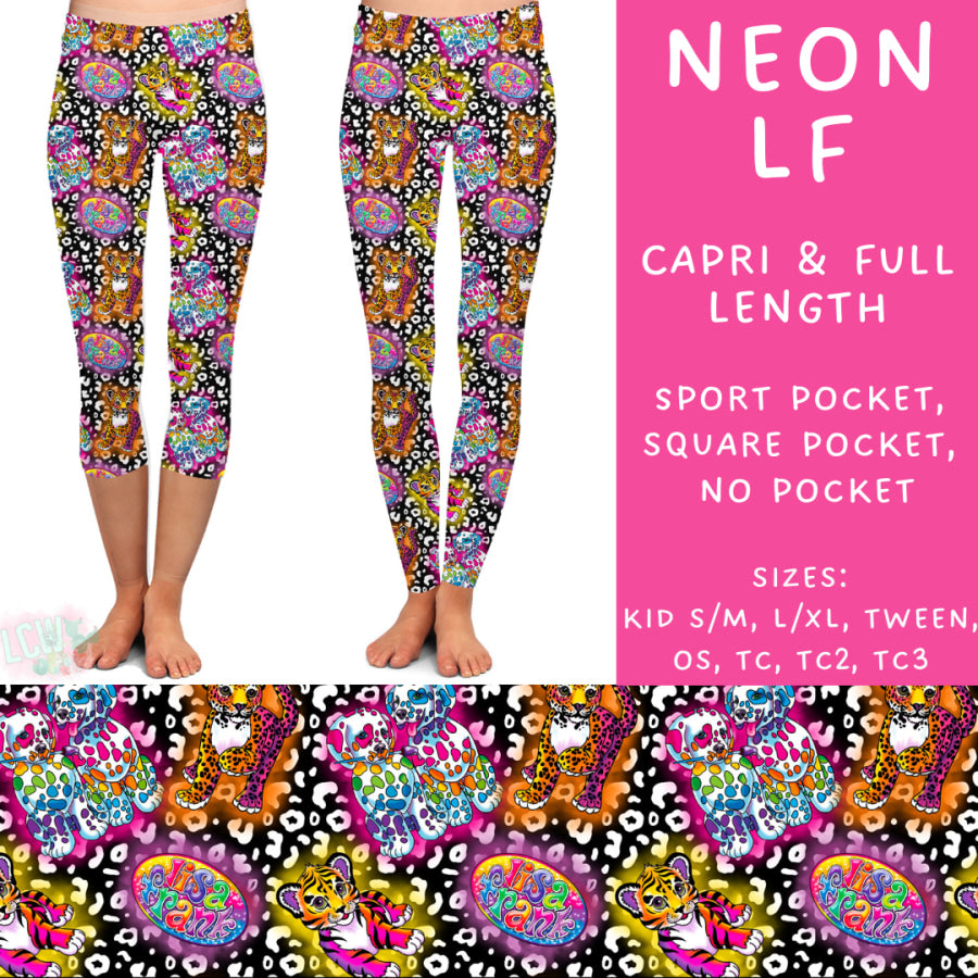 Preorder Custom Styles - Neon LF - Closes 22 Jan - ETA late Apr 2025 Leggings