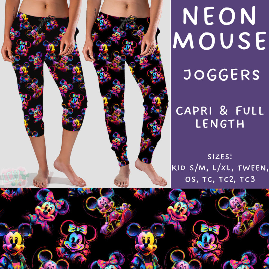 Preorder Custom Styles - Neon Mouse - Closes 18 Nov - ETA early Feb 2025 Leggings