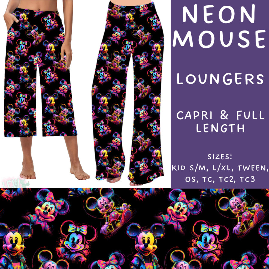 Preorder Custom Styles - Neon Mouse - Closes 18 Nov - ETA early Feb 2025 Leggings