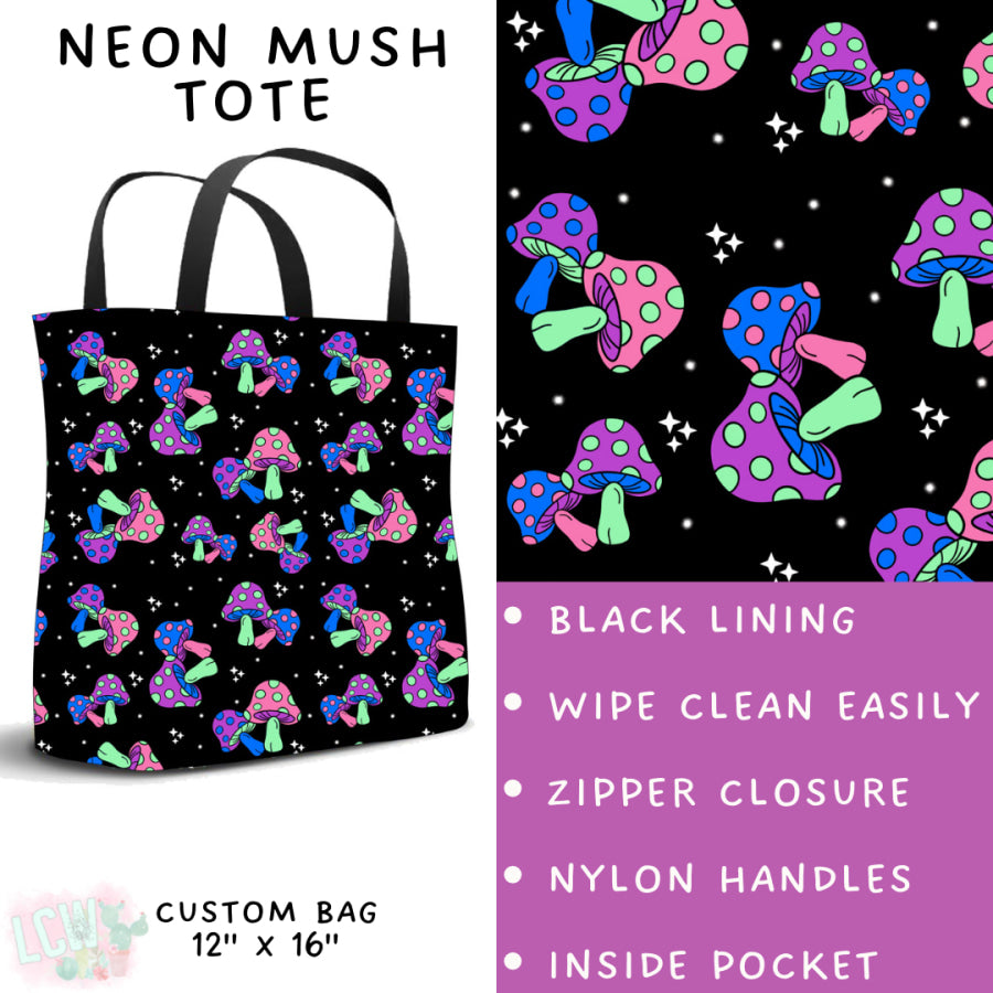 Preorder Custom Styles - Neon Mush - Closes 6 Dec - ETA late Feb 2025 Leggings