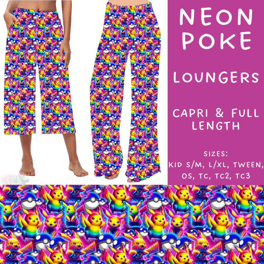 Preorder Custom Styles - Neon Poke - Closes 11 Oct - ETA late Dec 2024 Leggings