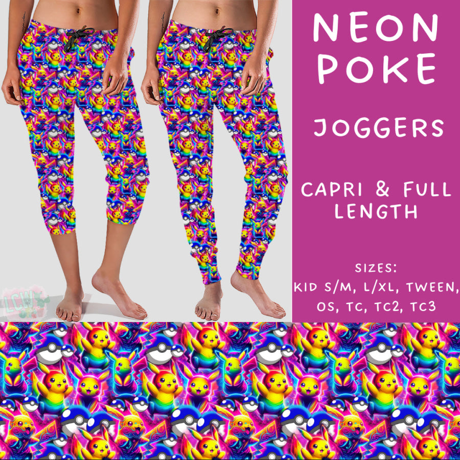 Preorder Custom Styles - Neon Poke - Closes 11 Oct - ETA late Dec 2024 Leggings