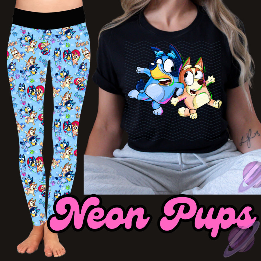 Preorder Custom Styles - Neon Pups - Closes 11 Mar - ETA late Jun 2025 Streetwear