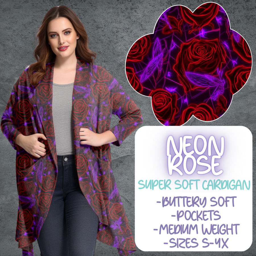 PREORDER Custom Styles - Neon Rose - Closes 29 May - ETA late Aug 2025 Leggings