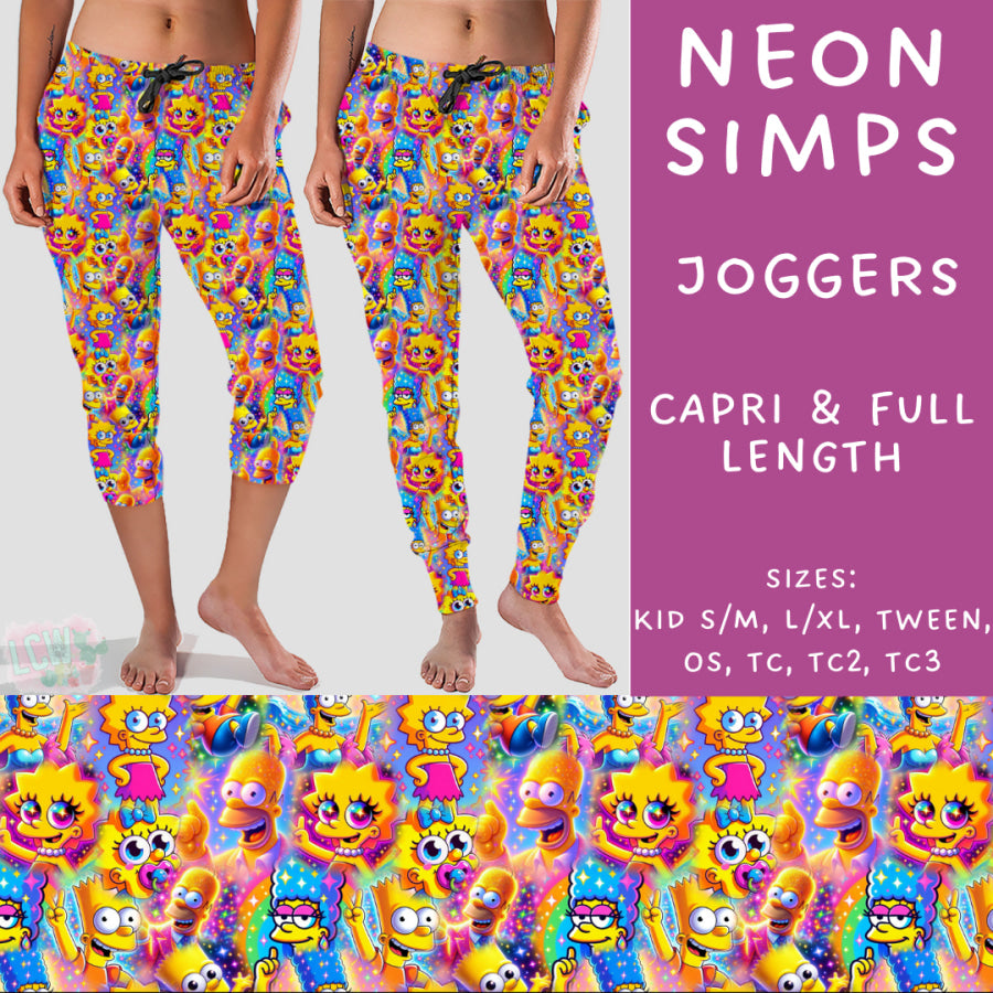 Preorder Custom Styles - Neon Simps - Closes 11 Oct - ETA late Dec 2024 Leggings