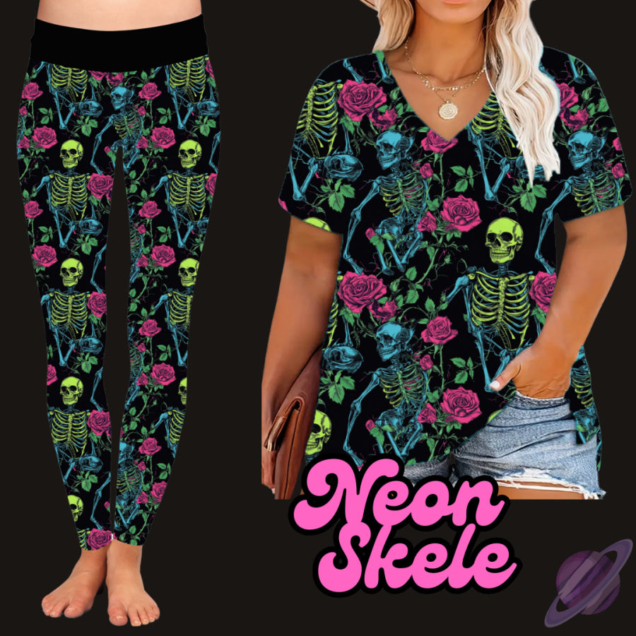 Preorder Custom Styles - Neon Skele - Closes 23 Mar - ETA late Jun 2025 Streetwear