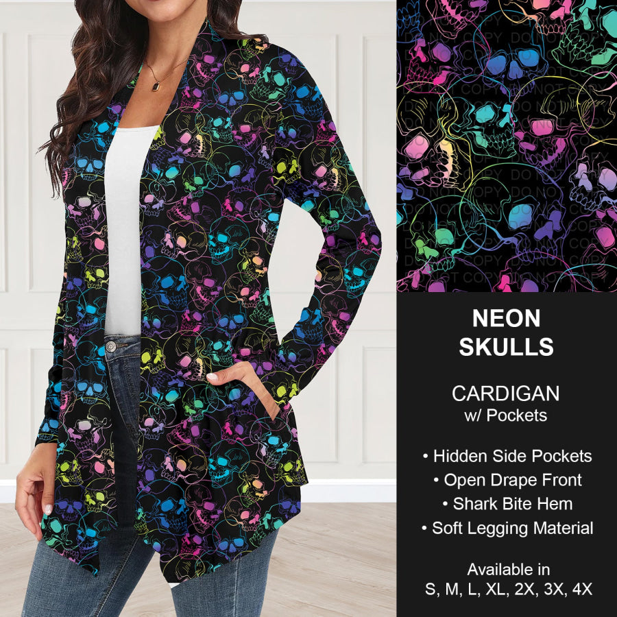 Preorder Custom Styles - Neon Skulls - Closes 23 Sep - ETA late Dec 2025 Loungewear