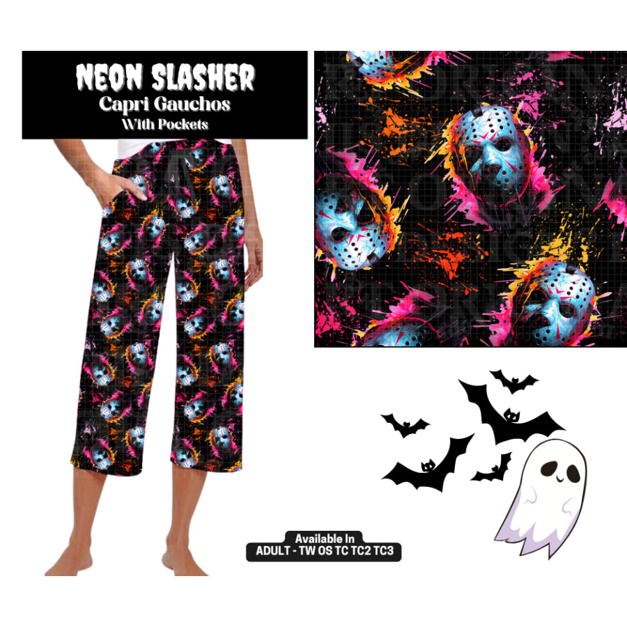 Preorder Custom Styles - Neon Slasher - Closes 28 May - ETA late Sep 2025 Leggings