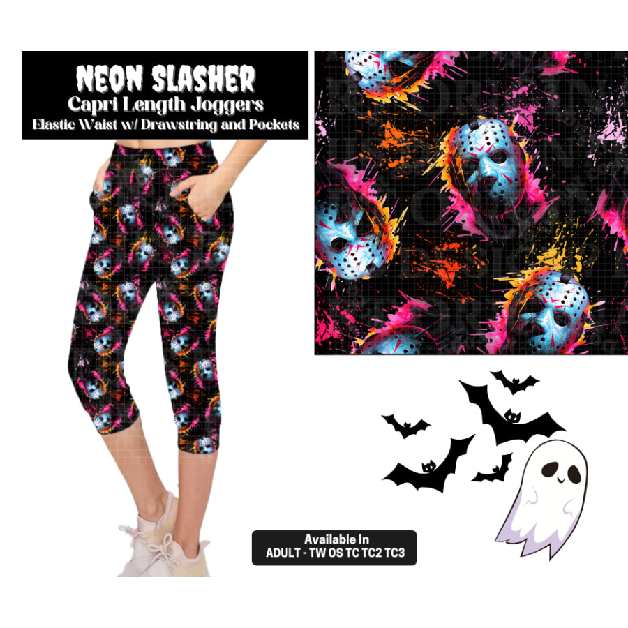 Preorder Custom Styles - Neon Slasher - Closes 28 May - ETA late Sep 2025 Leggings