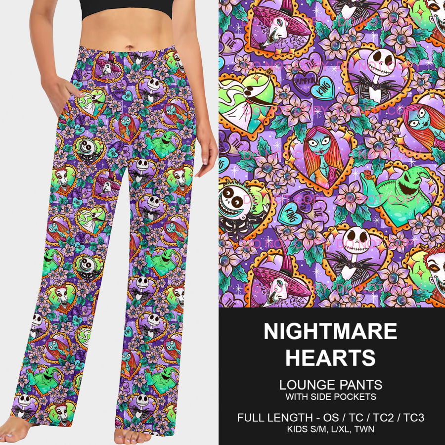 PREORDER Custom Styles - Nightmare Hearts - Closes 3 Dec - ETA mid Feb 2025 Loungewear