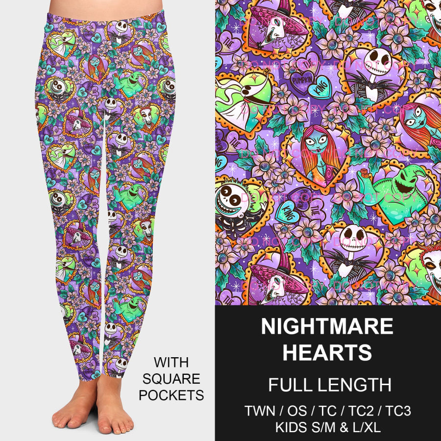 PREORDER Custom Styles - Nightmare Hearts - Closes 3 Dec - ETA mid Feb 2025 Loungewear