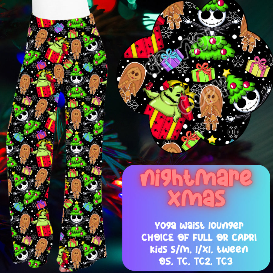 PREORDER Custom Styles - Nightmare Xmas - Closes 1 Oct - ETA late Dec 2024 Leggings