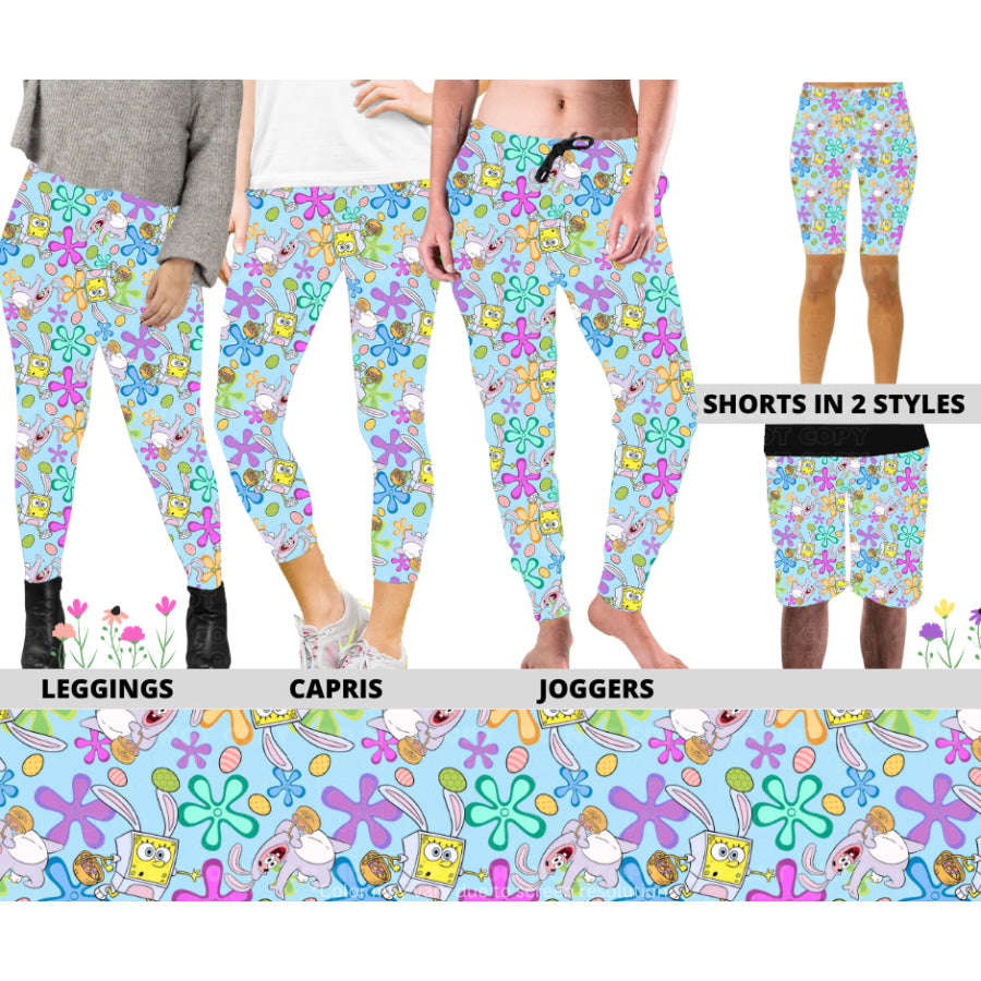 PREORDER Custom Styles - Ocean Easter - Closes 20 Jan - ETA late Apr 2025 Leggings