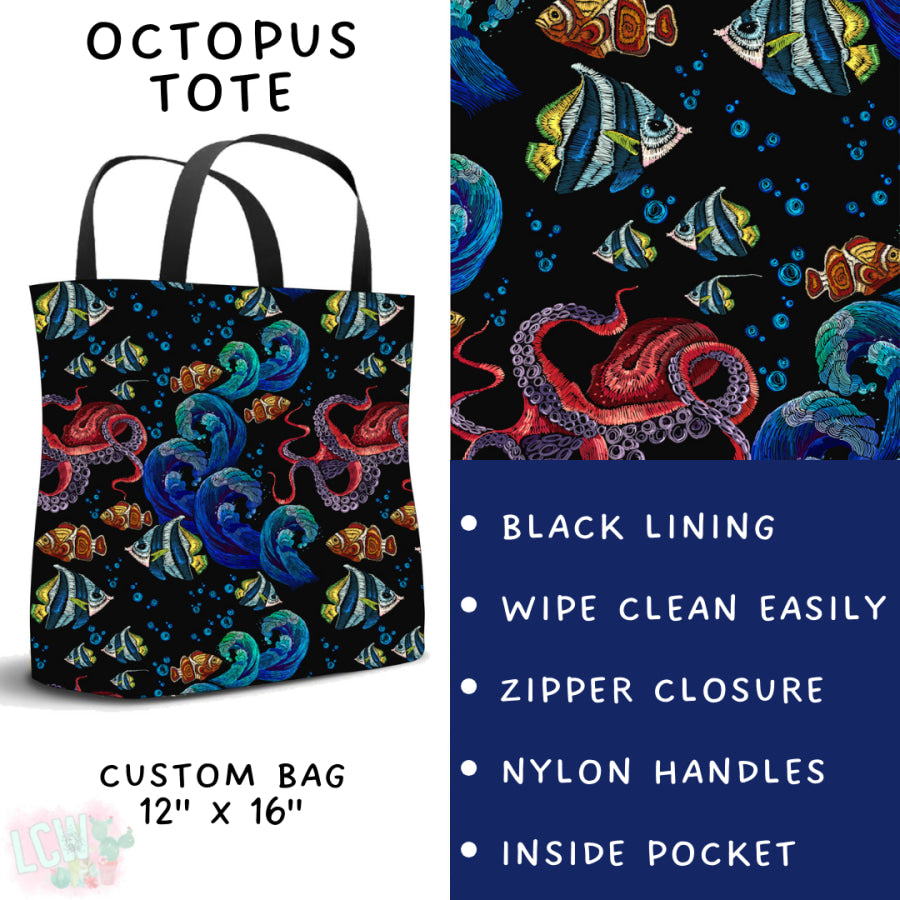 Preorder Custom Styles - Octopus - Closes 20 Mar - ETA mid Jun 2025 Leggings