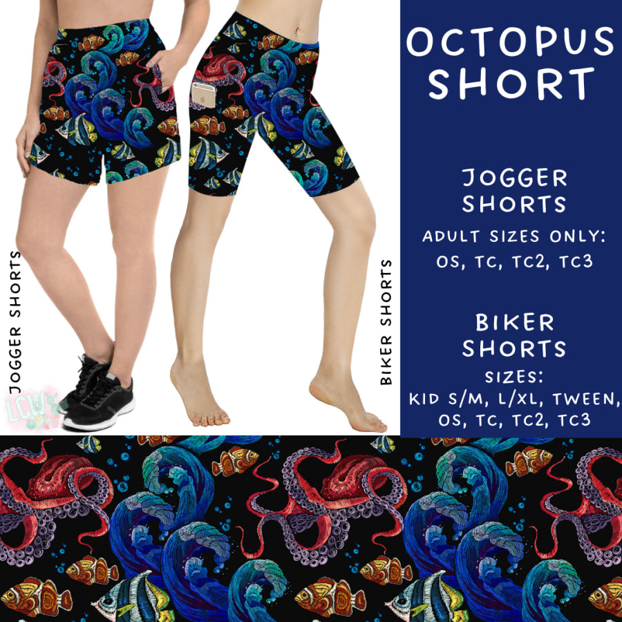 Preorder Custom Styles - Octopus - Closes 20 Mar - ETA mid Jun 2025 Leggings