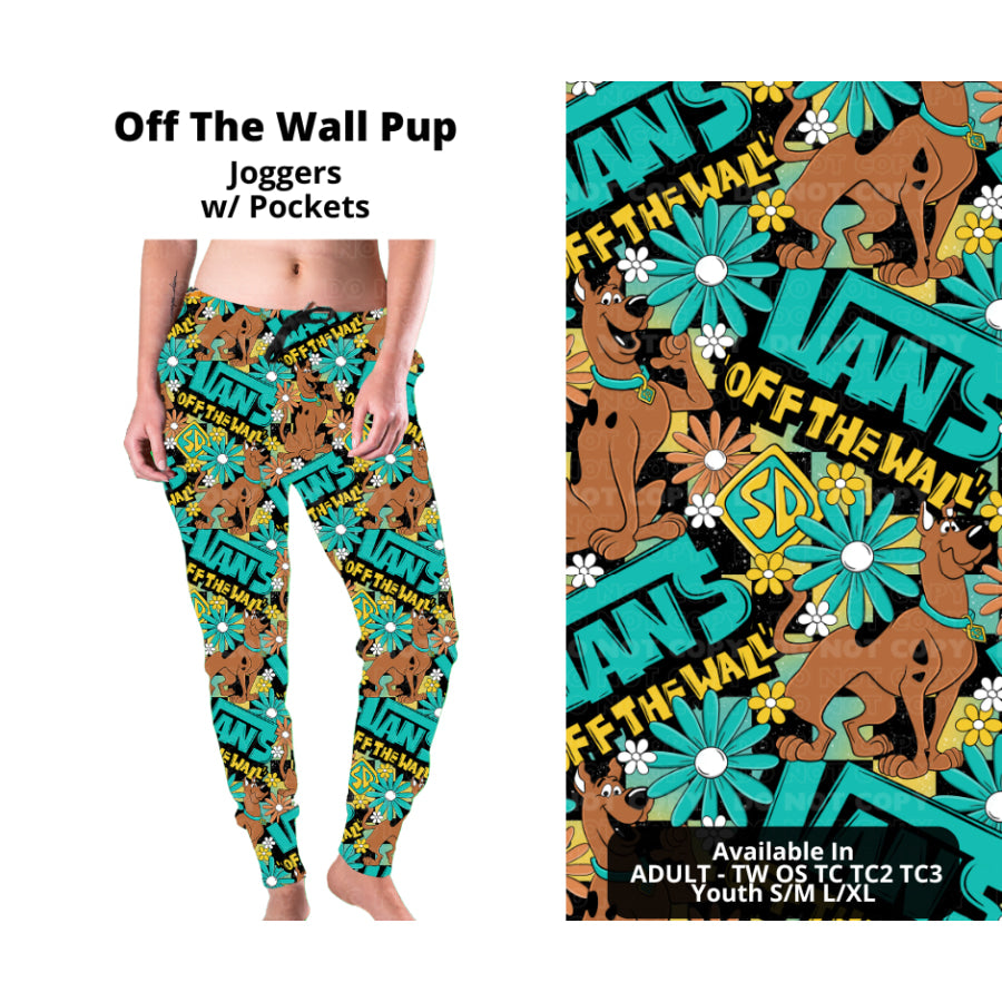 PREORDER Custom Styles - Off The Wall Pup - Closes 21 Nov - ETA late Feb 2025 Leggings