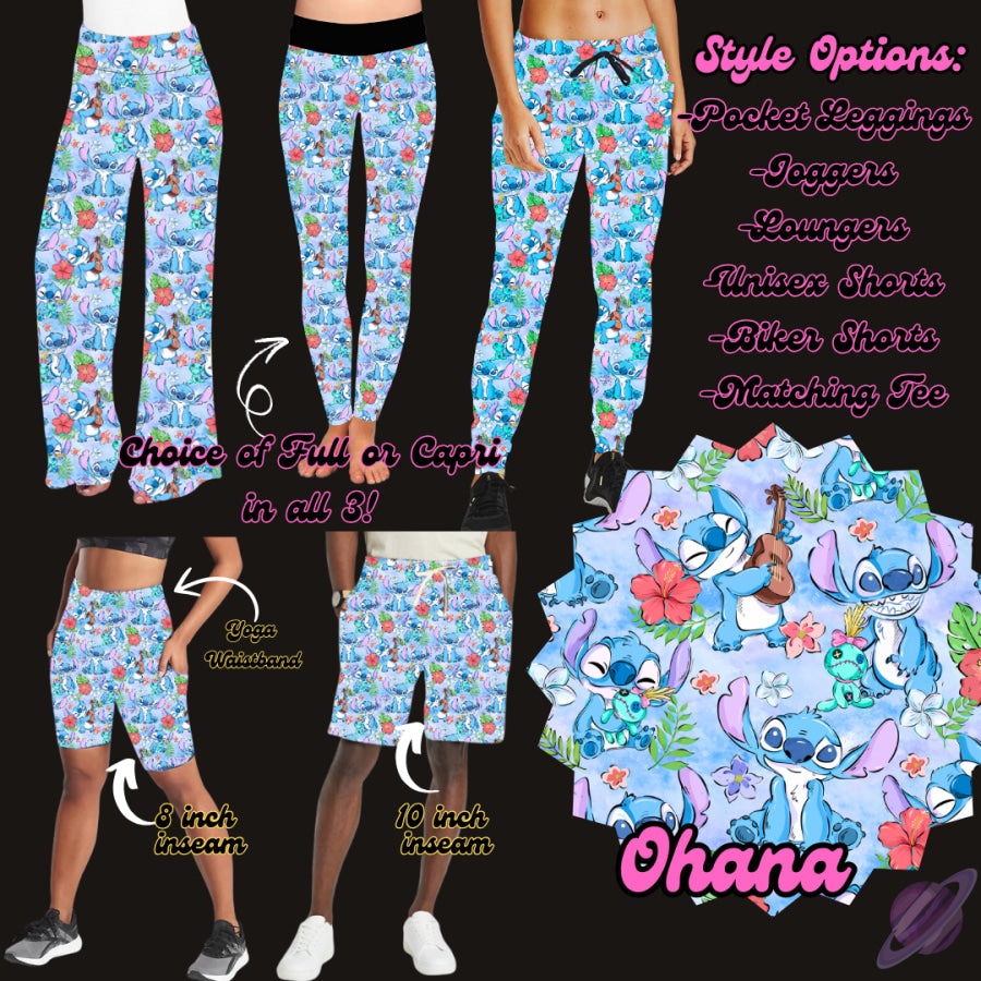 Preorder Custom Styles - Ohana - Closes 11 Mar - ETA late Jun 2025 Streetwear