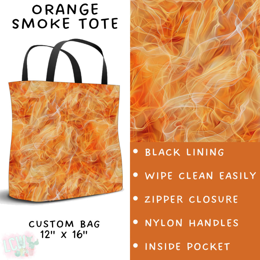 Preorder Custom Styles - Orange Smoke - Closes 20 Feb - ETA mid May 2025 Leggings