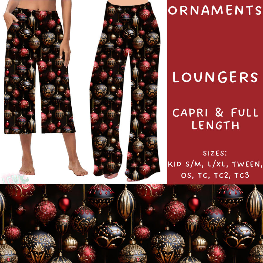 Preorder Custom Styles - Ornaments - Closes 31 Oct - ETA early Jan 2025 Leggings